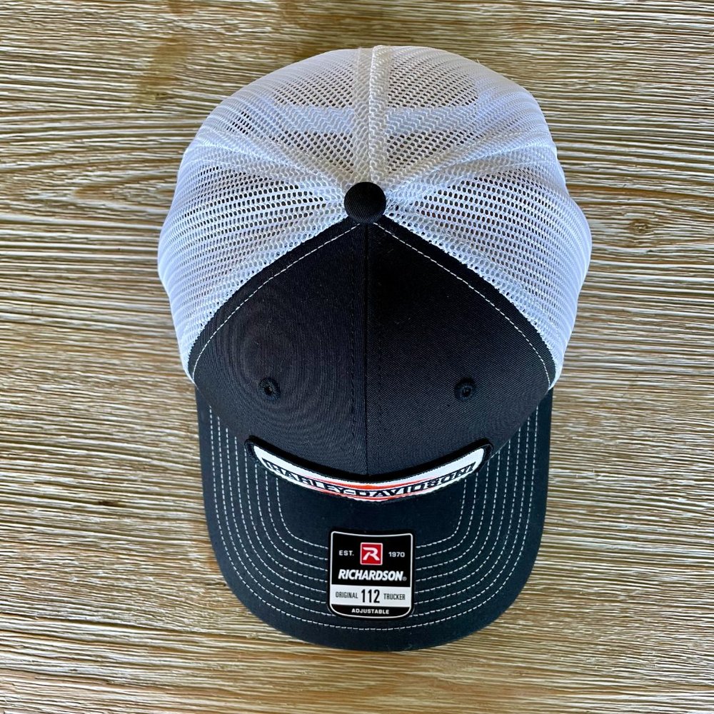 Harley Davidson Motorcycles Patch Hat - Richardson 112 - Picture 5 of 9